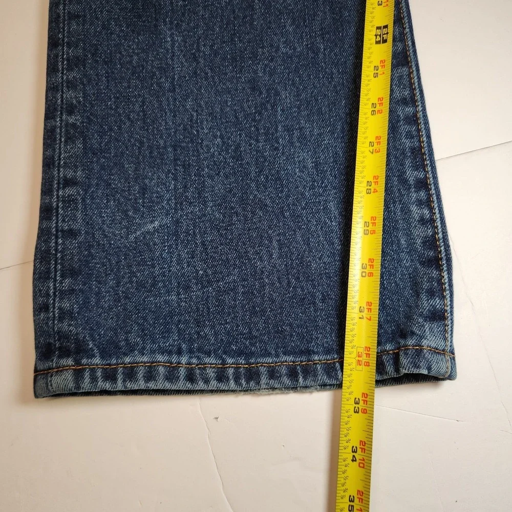 Levi's 517 Boot Cut Jeans Men's 38x32 Blue Made In Mexico 2015 Cotton